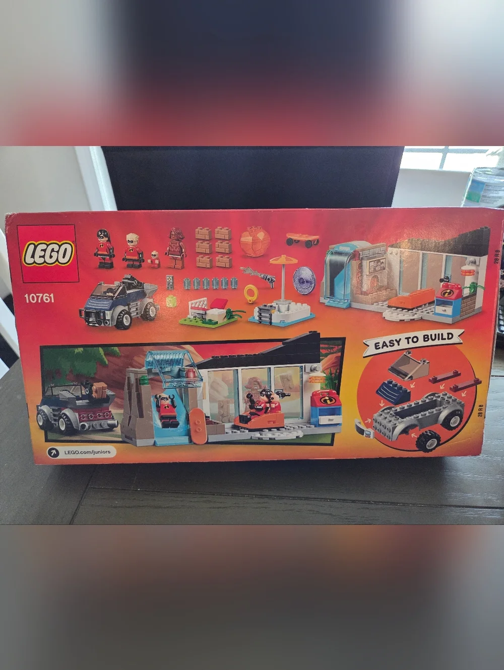 NEW SEALED LEGO Juniors 10761 Disney Pixar Incredibles 2 The Great Home Escape - Picture 2 of 6